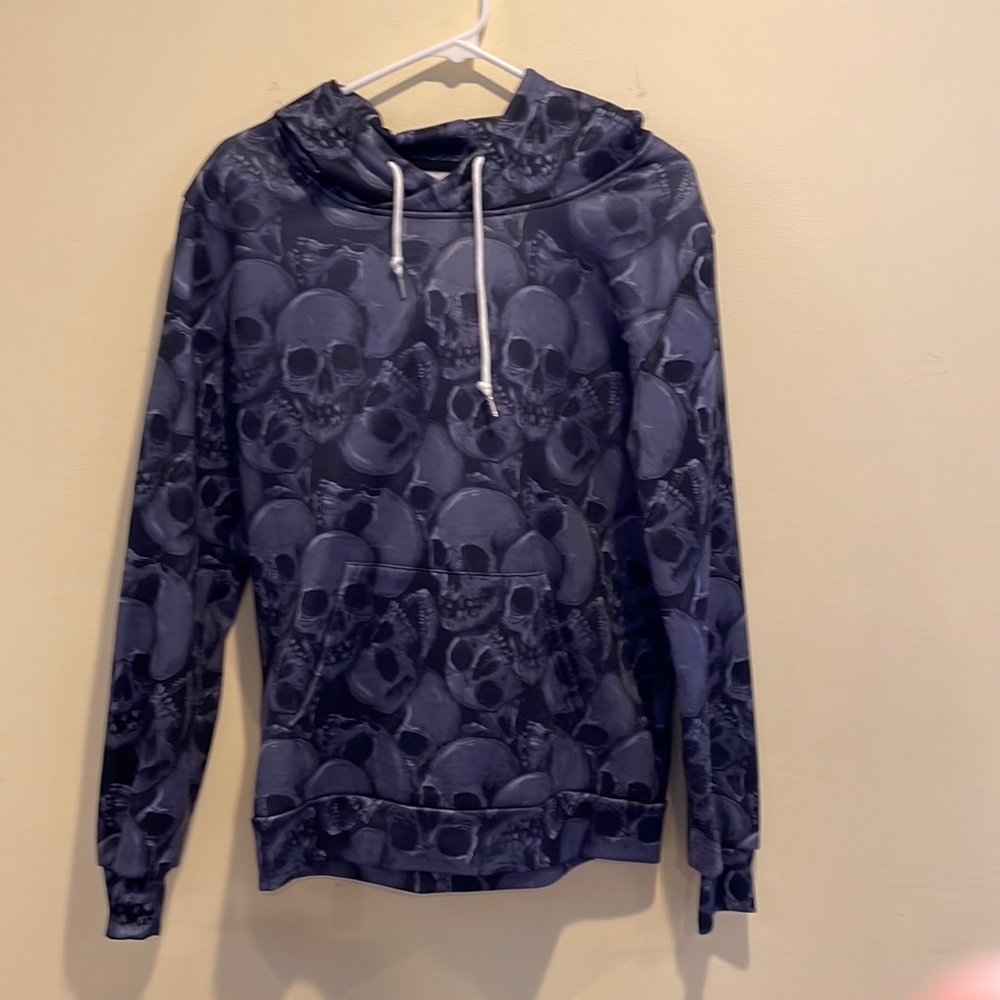 Mens Skull Hoodie
